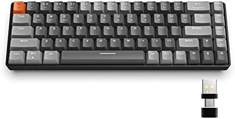 MAGIC-REFINER RK68 Compact 68 Keys Wireless Mechanical Gaming Keyboard