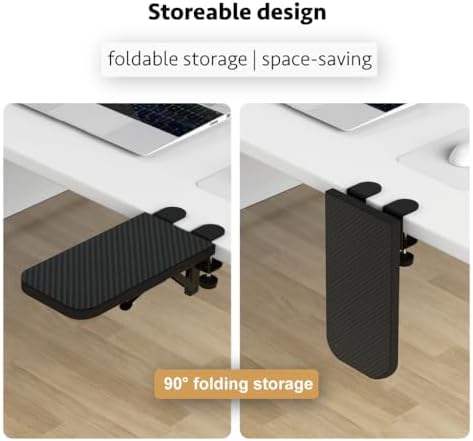 Computer Arm Rest for Desk, Suitable for Office desks, Sturdy Mouse arm Support, Computer Desk Extender, Suitable for Home and Office