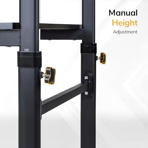 Mount-It! Rolling Podium Stand, Height Adjustable Lectern for Classroom
