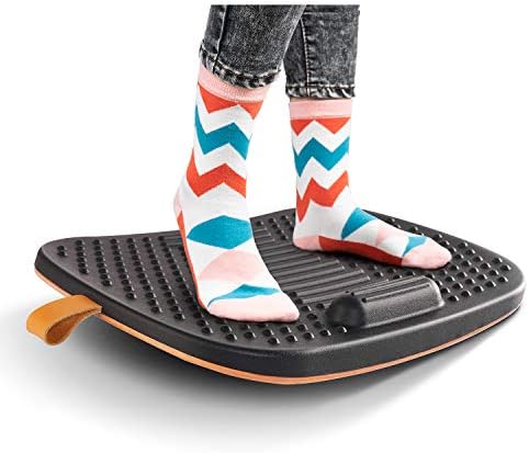 FEZIBO Standing Desk Mat with Anti Fatigue Bar