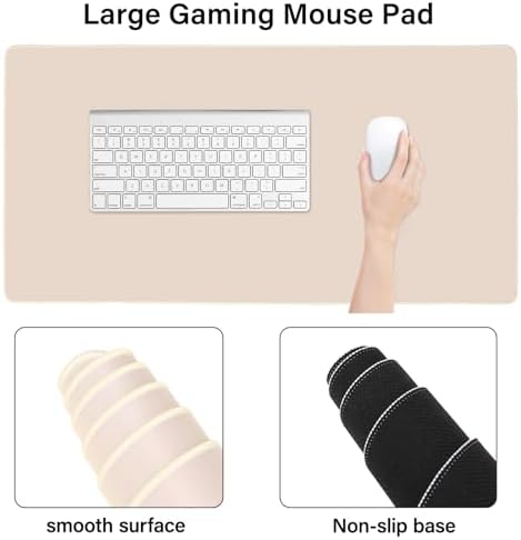 MOSISO Keyboard Mouse Pad Set, Large Gaming Mouse Pad&Keyboard Wrist Rest