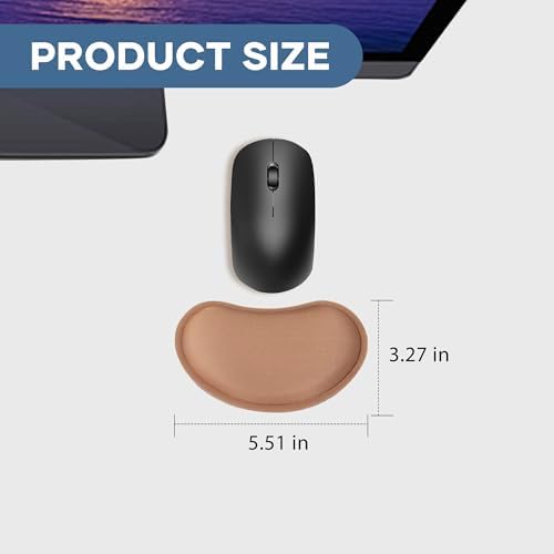 Office Ergonomic Memory Foam Computer Mouse and Keyboard Wrist Rest pad Support Carpal Tunnel, Wrist Rest for Keyboard and Mouse, Wrist Support Set