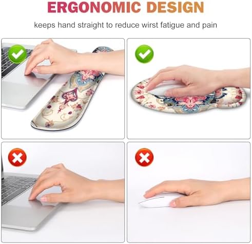 Gaming Mouse Pad, Large Desk Mat Cute Desk Pad Protector, 4in1 XXL Mousepad