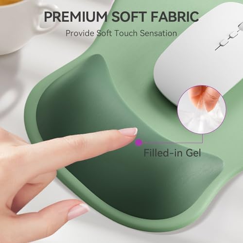 Ergonomic Mouse Pad with Wrist Rest Cute Mousepad Wrist Support