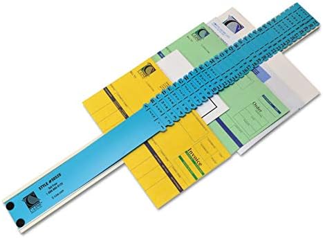 C-Line All-Purpose Document Sorter, Plastic, Blue, 1/EA (30526)