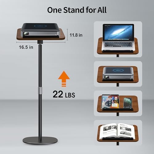 2-in-1 Floor Music Stand & Desktop Book Stand, 16.5"–51" Height Adjustable