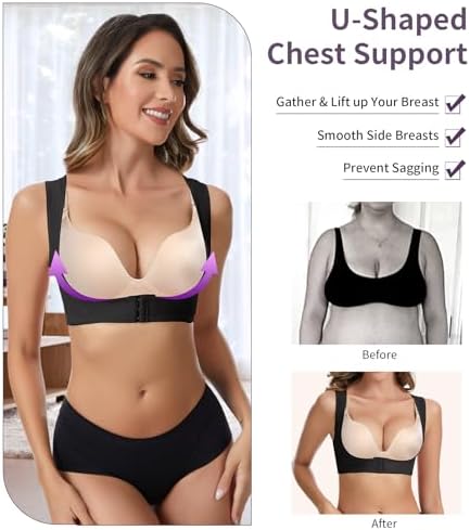 Posture Corrector for Women CoreCare X-Strap Back Support Bra S
