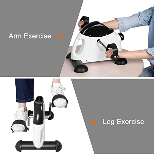 Mini Exercise Bike, Uten Under Desk Bike Pedal Exerciser, Peddler Exerciser