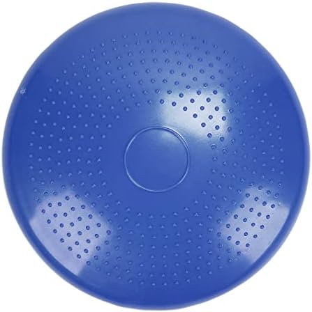 Inflatable Balance Disc Cushion for Yoga, Stability Training & Core Exercise, NonSlip Massage Pad for Home Gym, Office Chair Posture Support, Kids Sensory Play
