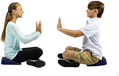 Bouncy Bands Wedge Wiggle Seat Sensory Cushion (10” Square) (Pack of 2)