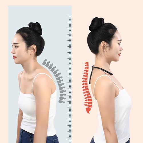 Automatic Postures Monitor for Better Sitting Position During Work or Study Back Straightener with Customizable Tightness 36Cm Pose Trainer