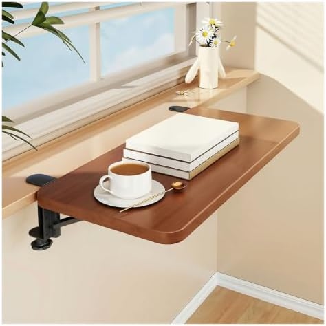Desk Extender w/Wood-Grain Finish, Window Sill Extension Board