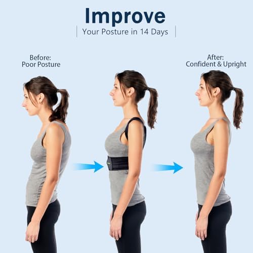 Professional Posture Corrector for Women and Men - Size M(23-32 in)