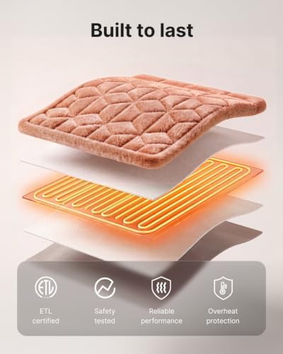 RENPHO Weighted Heating Pad for Neck, Shoulders & Back, Christma Gifts