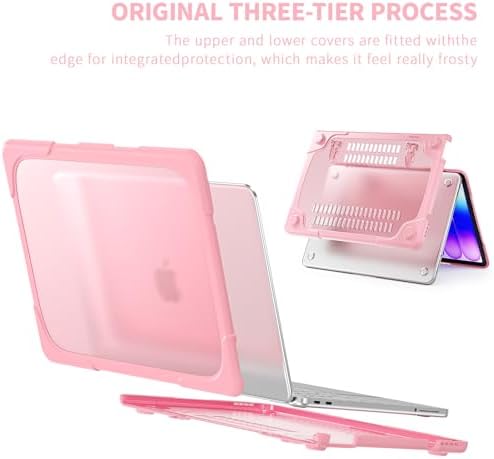 Batianda Heavy Duty Case for MacBook Neo 13 Inch 2026, Blush