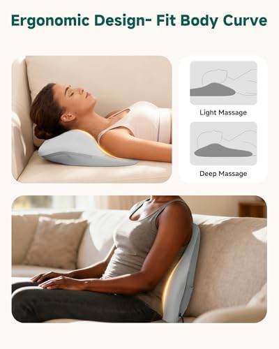Shiatsu Back Massager With Heat, Deep Tissue Neck Massager, FSA Eligible