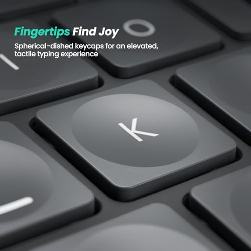 Nulea Wireless Ergonomic Keyboard, Split Keyboard with Cushioned Wrist Rest, Bluetooth and USB Connectivity, USB-C Rechargeable, Compatible with Windows Mac,Green Gray