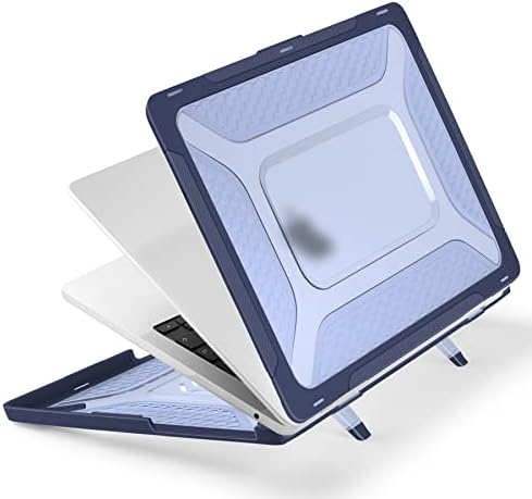 Batianda Extreme Heavy Duty Case for MacBook Air 13.6" 2026-2022, Navy Blue