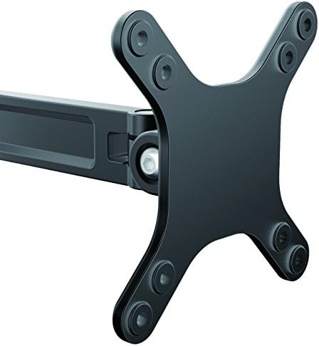 StarTech Monitor Wall Mount 13in to 34in, 33.1lb/15kg, Single Swivel, Black
