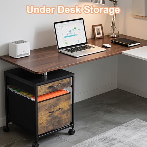 AceOrbit Back to School Rolling File Cabinet Printer Stand