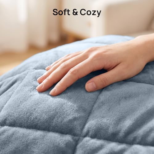 Weighted Heating Pad, Extra Large Electric Heating Pad for Back, 33" × 17"