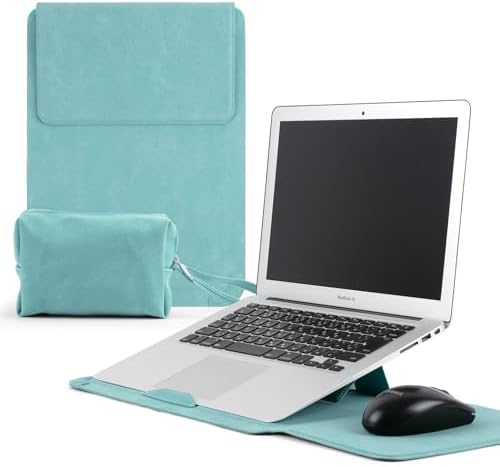13-14 inch Laptop Sleeve Case with Stand for MacBook Air 13/Pro 14