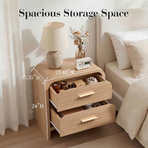 Night Stand, 2-Drawer