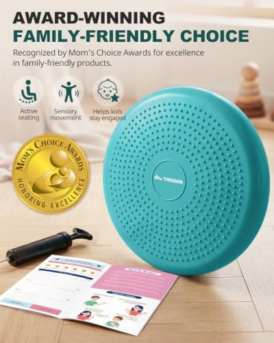 Trideer Wobble Cushion, Balance Pad, Wiggle Seat for Flexible Seating