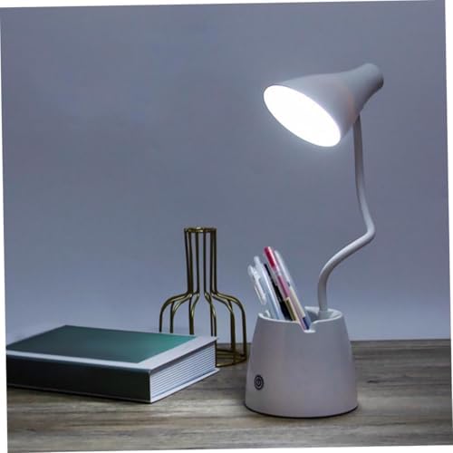 ARTIBETTER LED Desk Lamp with Color Temperatures Rechargeable Portable Reading Table Lamp for Home Office Students Eye-Caring Material Lightweight for Bedroom and Dorm Use