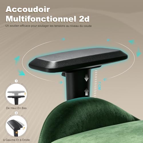 Symino Ergonomic Gaming Chair with 155° Recline & Footrest