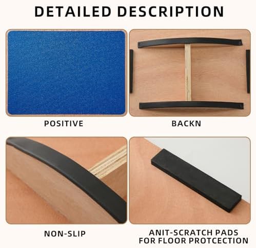 Juoe Balance Board Wobble Board,Balance Toys for Physical Therapy