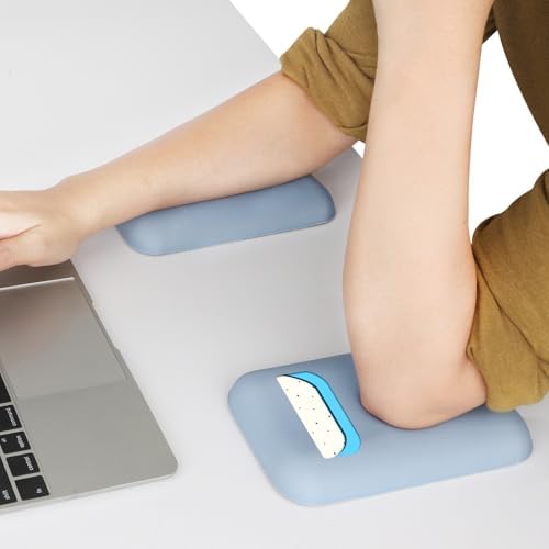 Leolee Elbow Rest Pads for Desk, Gel Ergonomic Wrist Rest Arm Rest Pads