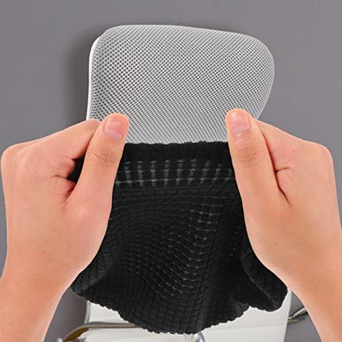 DECHOUS Office Chair Headrest Cover Computer Chair Head Cushion Cover Elastic Stretch for Neck Protection and Home Office Use 9.84X6.69X0.39In