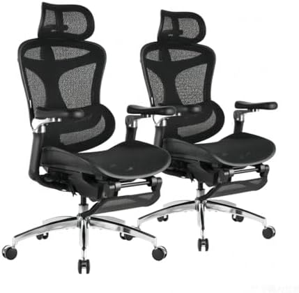 SIHOO Doro C300 Pro Ergonomic Office Chair with Footrest, Soft 6D Armrests
