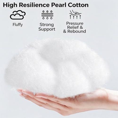 Velvet Office Chair Cushion Desk Cushions with Back Support, 17.7x37 IN