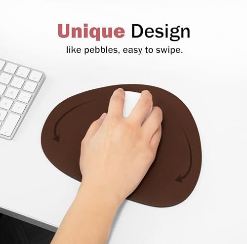 GREEDY FARMERS Mouse pad, Non-Slip Washable Waterproof Computer Mouse pad (Charley Chocolate)