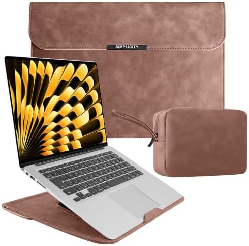 15-16 Inch Laptop Sleeve Case for MacBook Air 15/Pro 16/15 - Pink