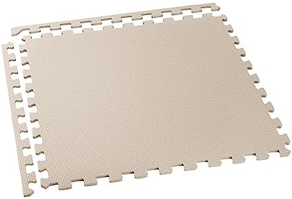 We Sell Mats 3/8" Thick Multipurpose EVA Foam Exercise Floor Mat, Interlocking Tiles, Anti-Fatigue for Home or Gym