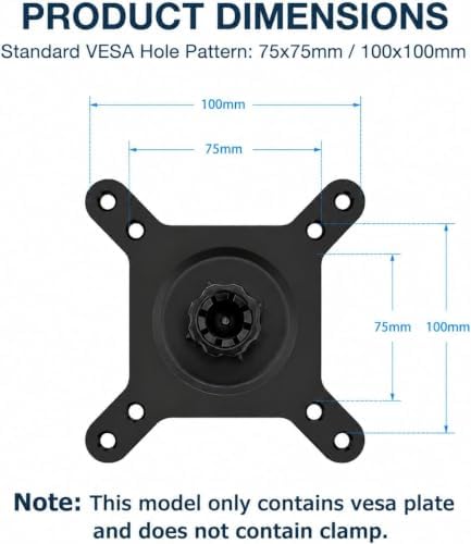Portable Monitor Mount for 10.3-17Inch, 2 in 1 Pack,Vesa Model
