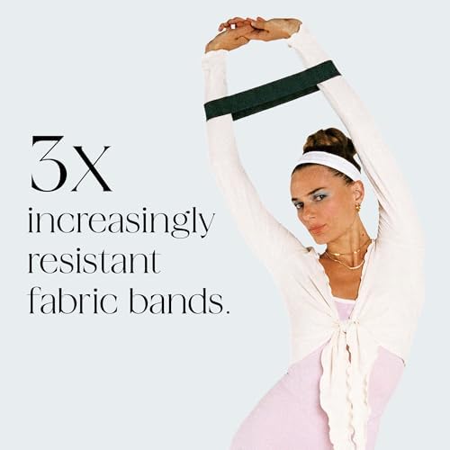 Bala Bands Resistance Bands, Non-Slip Fabric Exercise Bands
