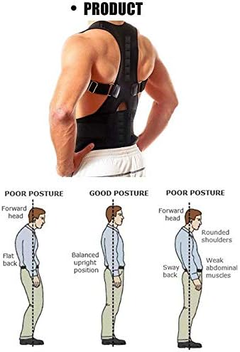 Posture Corrector Belt for Men & Women – Adjustable Back Brace for Spine Alignment, Shoulder & Upper Back Pain Relief | Comfortable Unisex Clavicle Support Brace
