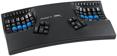 KINESIS Advantage2 Quiet LF Ergonomic USB Keyboard (KB600LFQ)