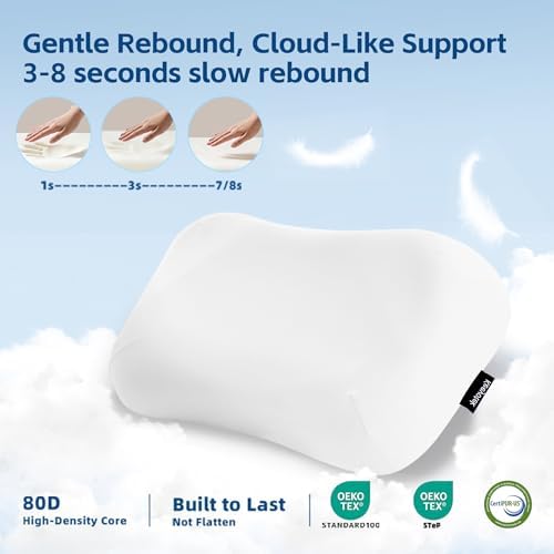 Ergonomic Memory Foam Pillow for Side & Back Sleepers