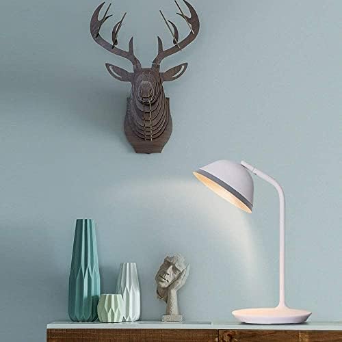 LED Desk Lamp with Eye Protection - 2700K Warm Light for Bedroom, College, and Office Use