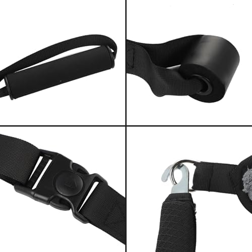 Portable Over Door Neck Stretcher Adjustable Lightweight Cervical Support for Home Use Neck Support, Relaxation, Brace Harness with Soft Foam Padding for Men Women