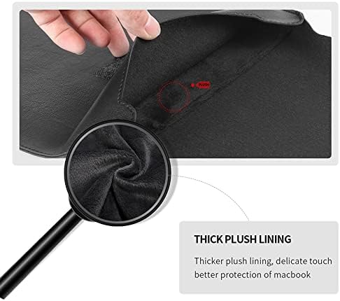 15-15.6 Inch Laptop Protective Cover Protective Bag, Suitable for MacBook Pro 15 Inch 15.6-Inch Dell Lenovo HP Acer Samsung Sony Chromebook Protective Cover (15-15.6 inch, Brown)