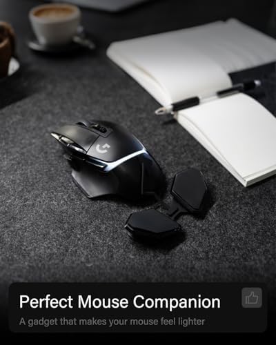 Stageek Mouse Wrist Rest,Ergonomic Wrist Rest for Mouse,Carpal Tunnel Support,Anti-Fatigue,Easy Glide Wrist Rest for The Right Hand,Black.