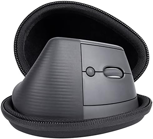 co2CREA Hard Case for Logitech Lift Vertical Ergonomic Mouse, Black