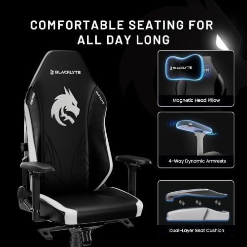 Blacklyte Athena Pro Gaming Chair, Team Spirit, Leatherette