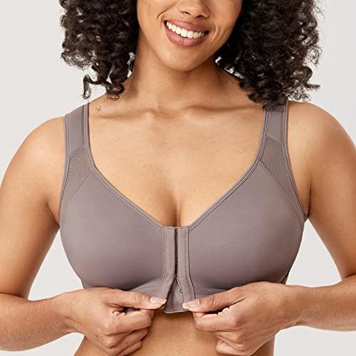 DELIMIRA Women's Front Closure Posture Support Bras